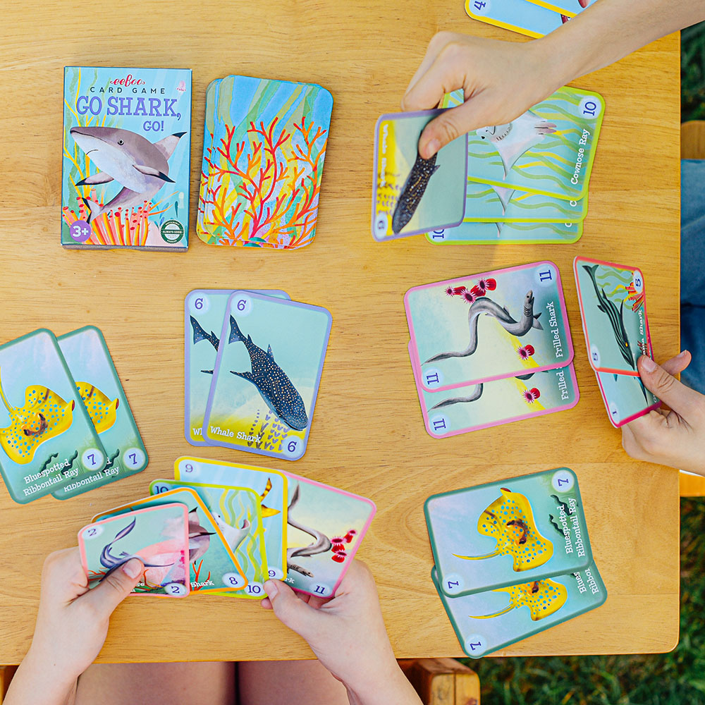 Go Shark Go! playing Cards