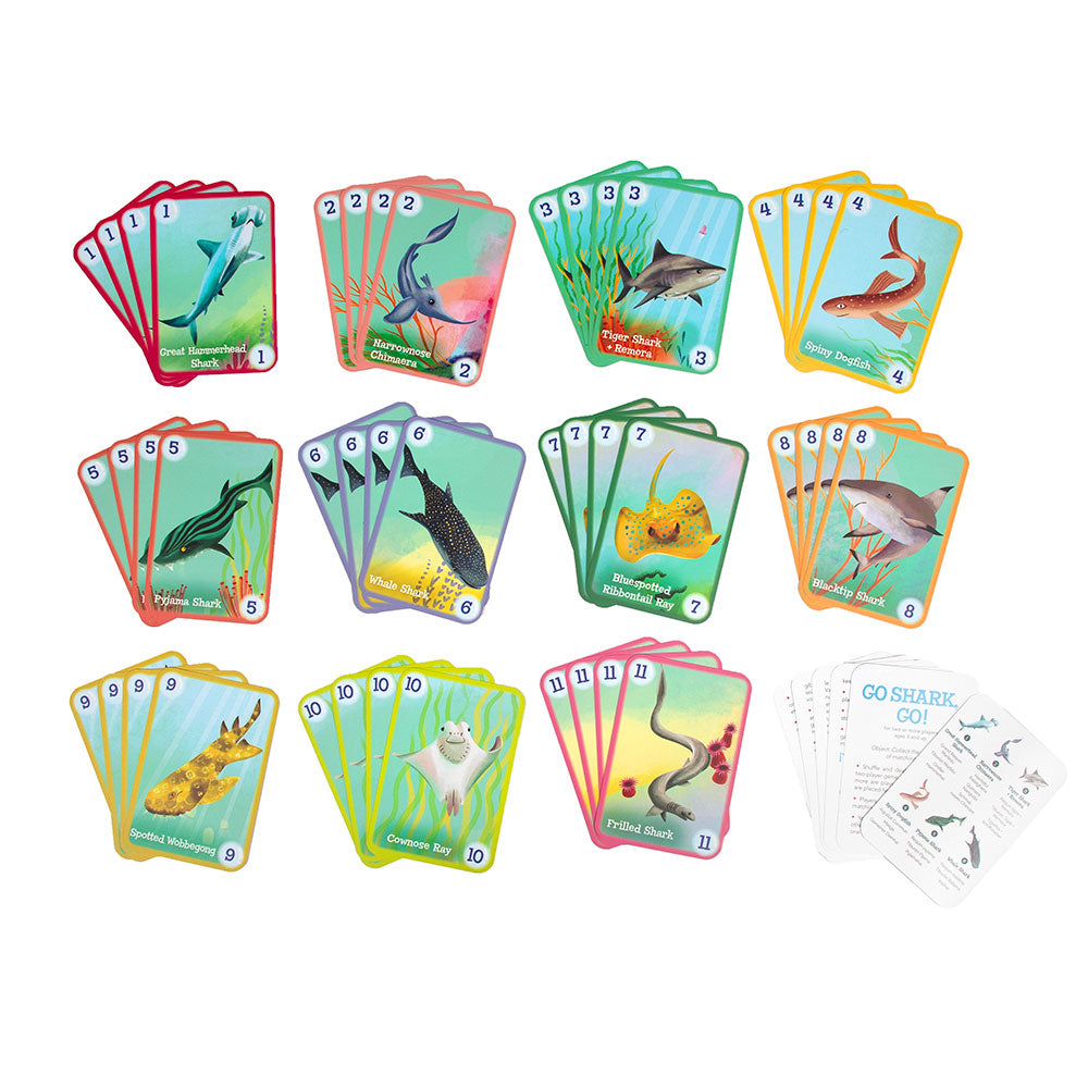 Go Shark Go! playing Cards