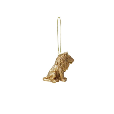 Resin Safari Animal Ornament
