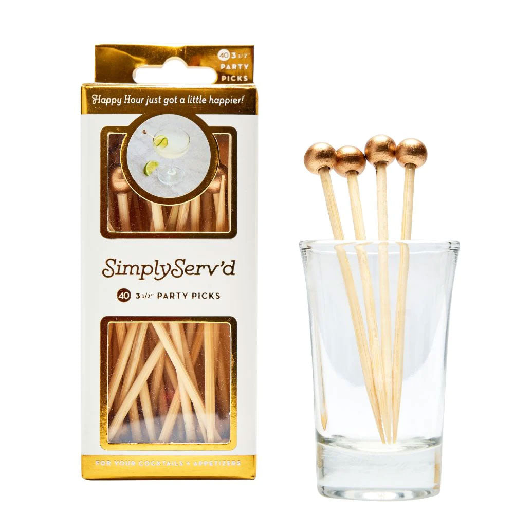 Gold Party Pick