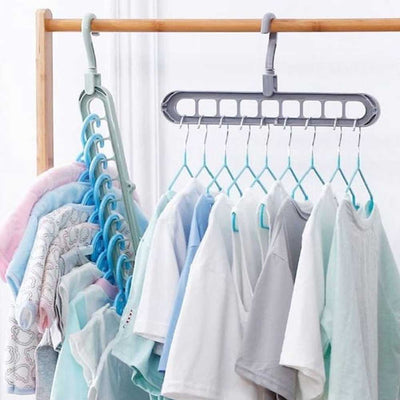 9-hole Space Saving Hanger/Organizer