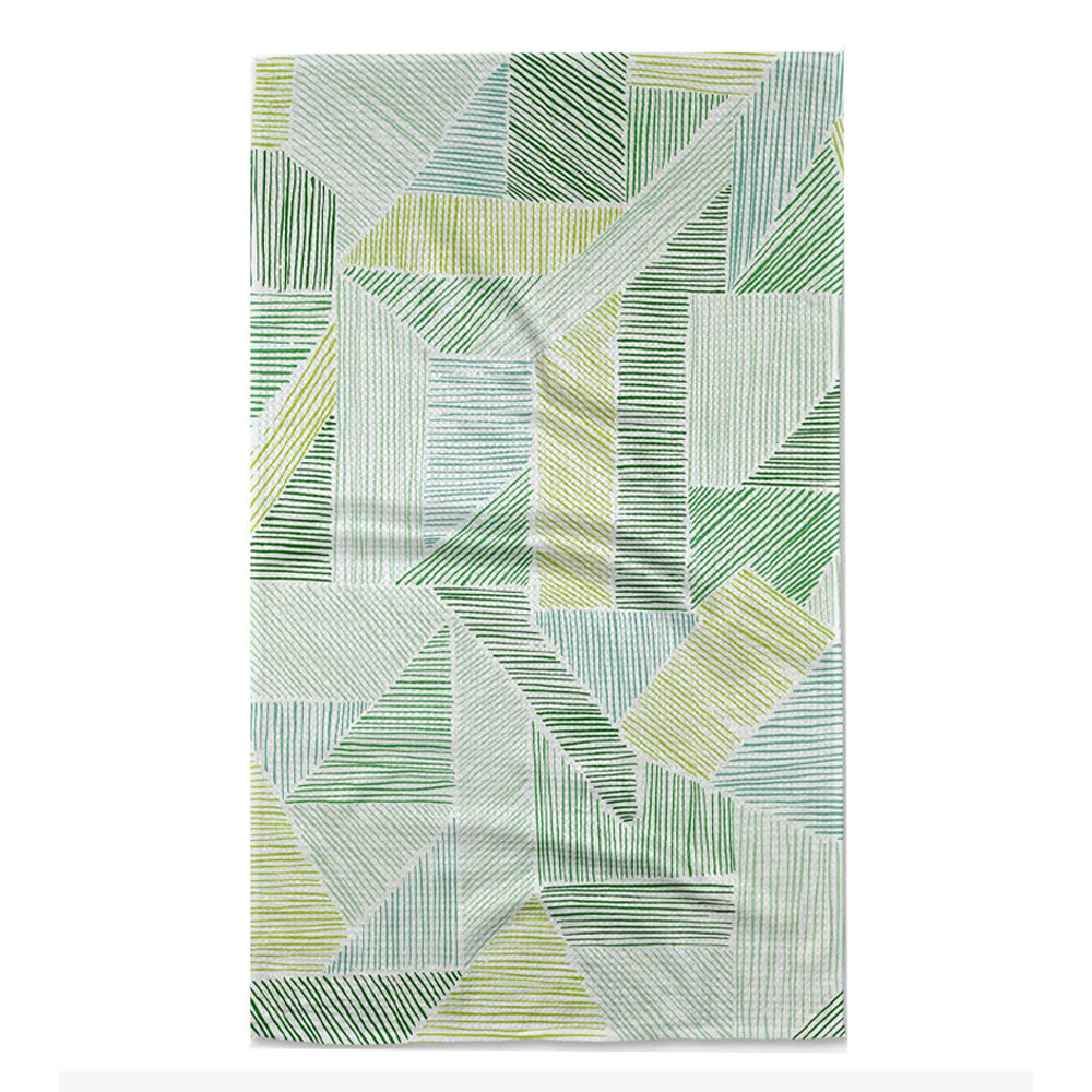 Green Kites Kitchen Tea Towel