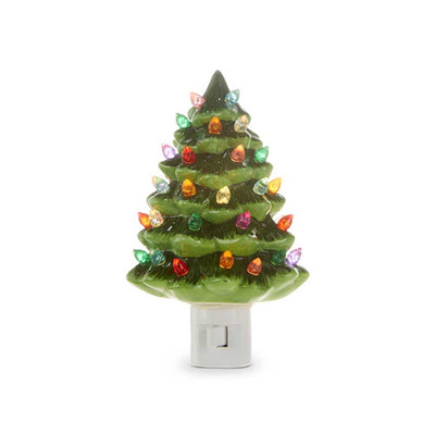 6" Vintage Tree Night Light