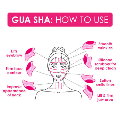 Puff Eraser Gua Sha 2 in 1 Tool