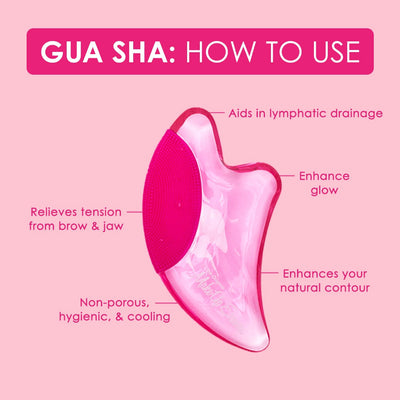 Puff Eraser Gua Sha 2 in 1 Tool