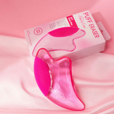 Puff Eraser Gua Sha 2 in 1 Tool