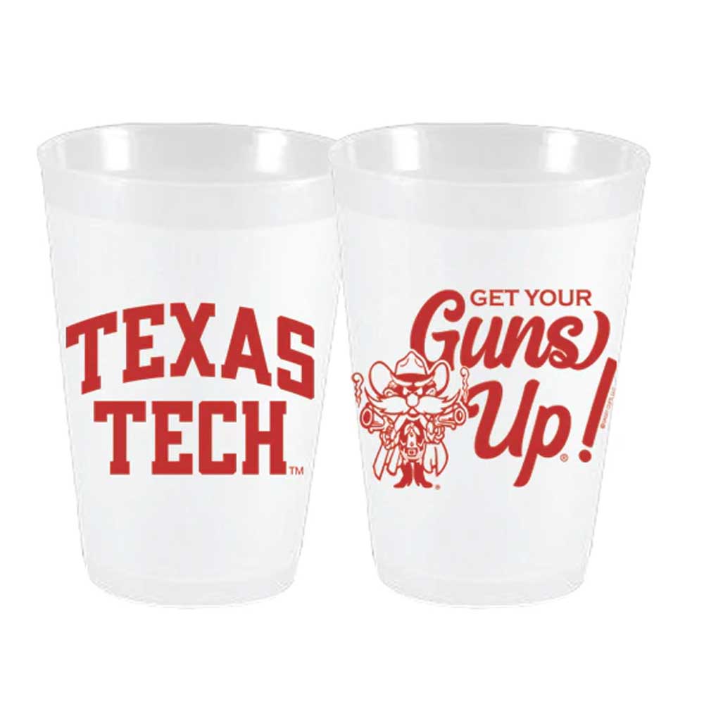 Get Your Guns Up Texas Tech Frost Flex Cups