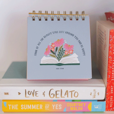 52 Weeks of Happy Quotes Desk Flip Calendar