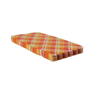 Harvest Plaid Guest Dinner Napkins (16 ct)