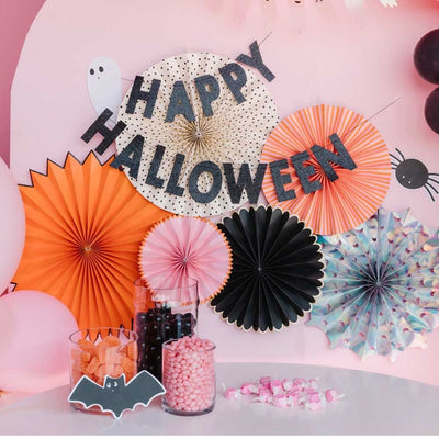 Happy Haunting Party Fans