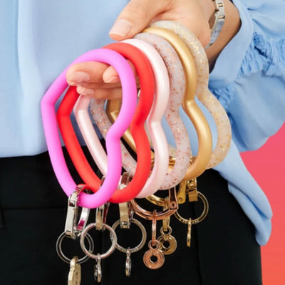 Heart Shaped O Key Ring