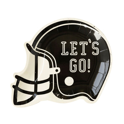 Football Helmet Paper Plates