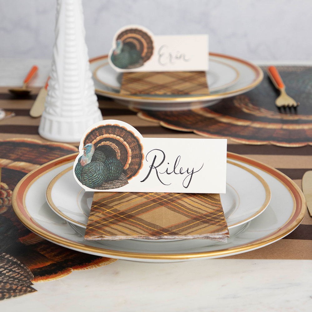 Heritage Turkey Paper Table Decorations-