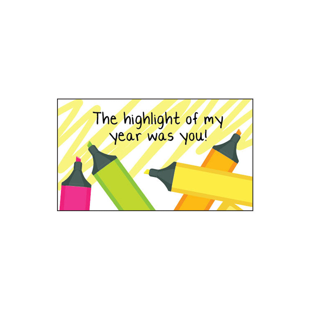 The Highlight of My Year Was You Gift Tag