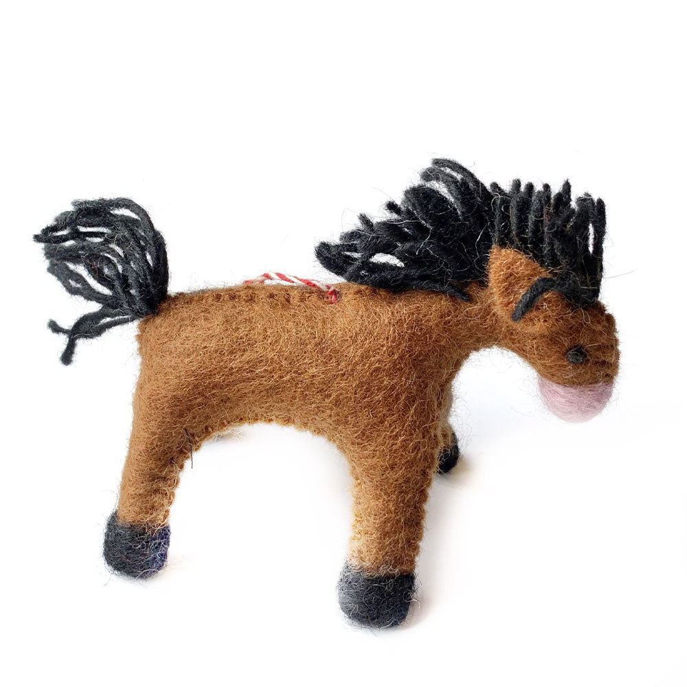 Farm Animal Wool Ornaments