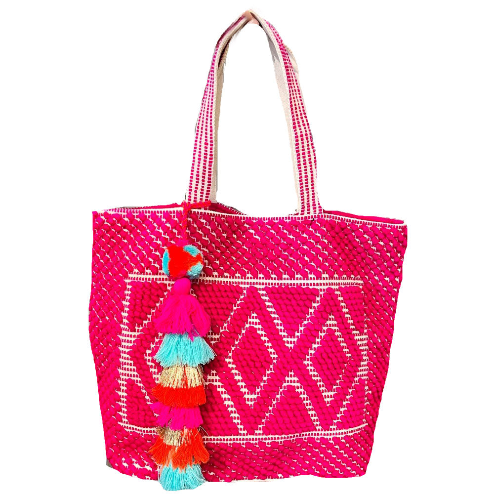Tribal Pattern Beach Tote