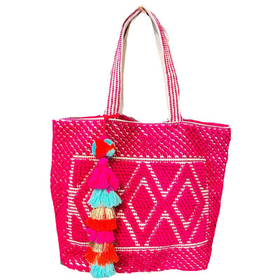 Tribal Pattern Beach Tote