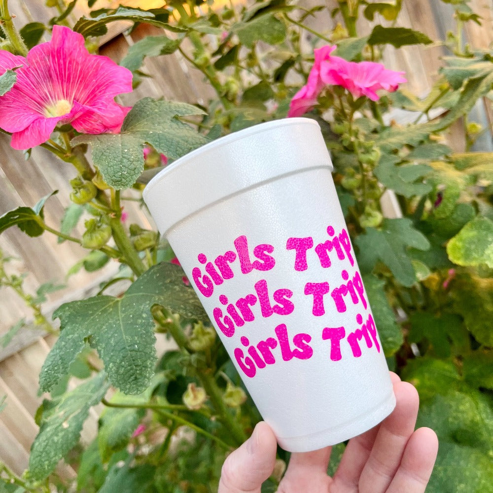 Girls Trip Foam Cups