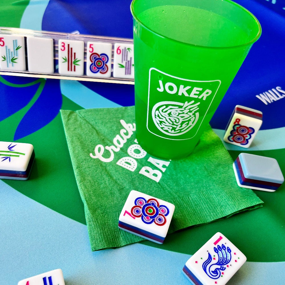 Mahjong Joker Shatterproof Cups (12 oz)