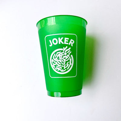 Mahjong Joker Shatterproof Cups (12 oz)