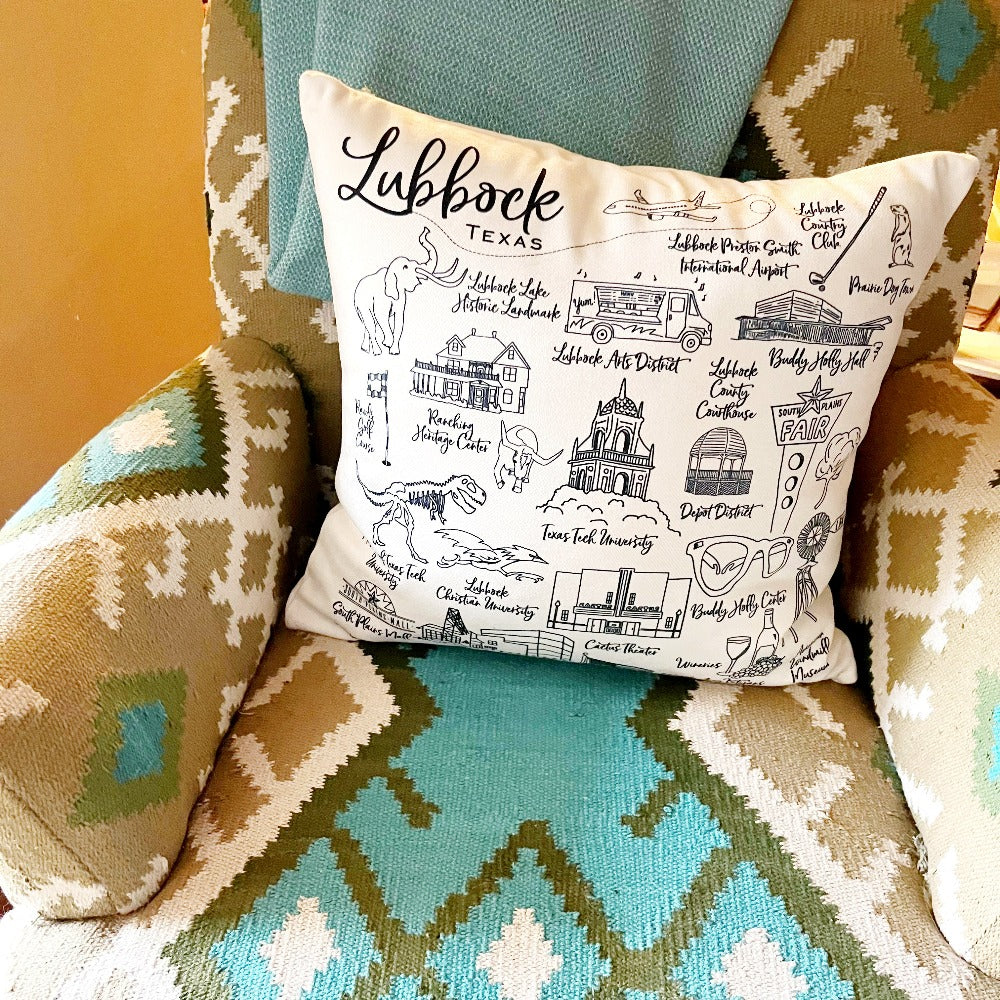 This is Lubbock Pillow