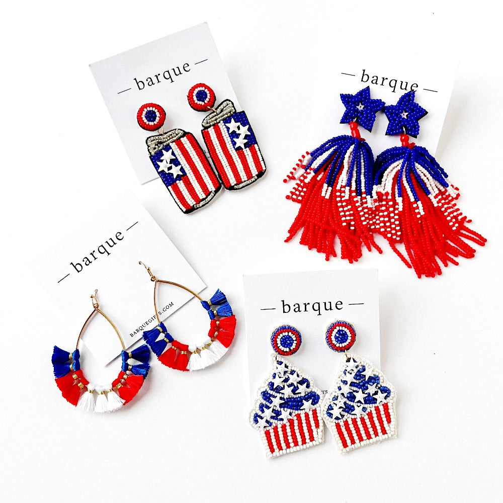 Patriotic Earrings