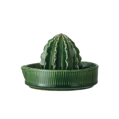 Stoneware Cactus Shaped Juicer