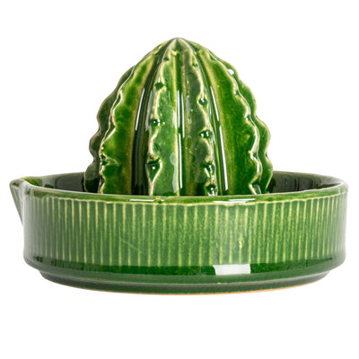 Stoneware Cactus Shaped Juicer