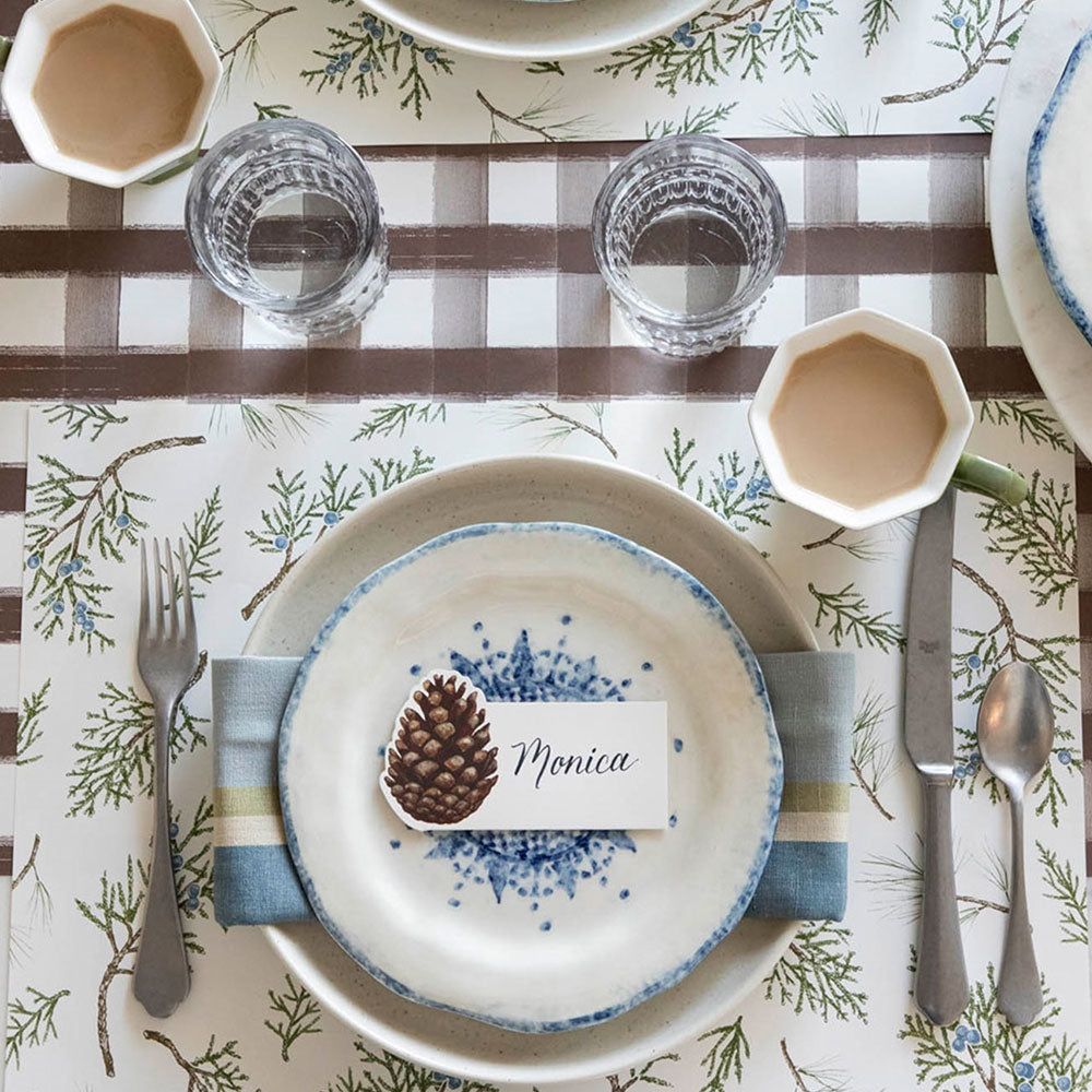 Holiday Paper Decorations - Evergreen
