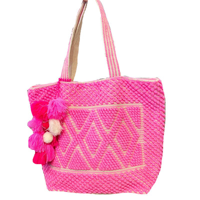 Tribal Pattern Beach Tote