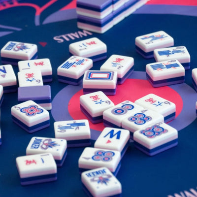 Lilac Soiree Mahjong Tiles