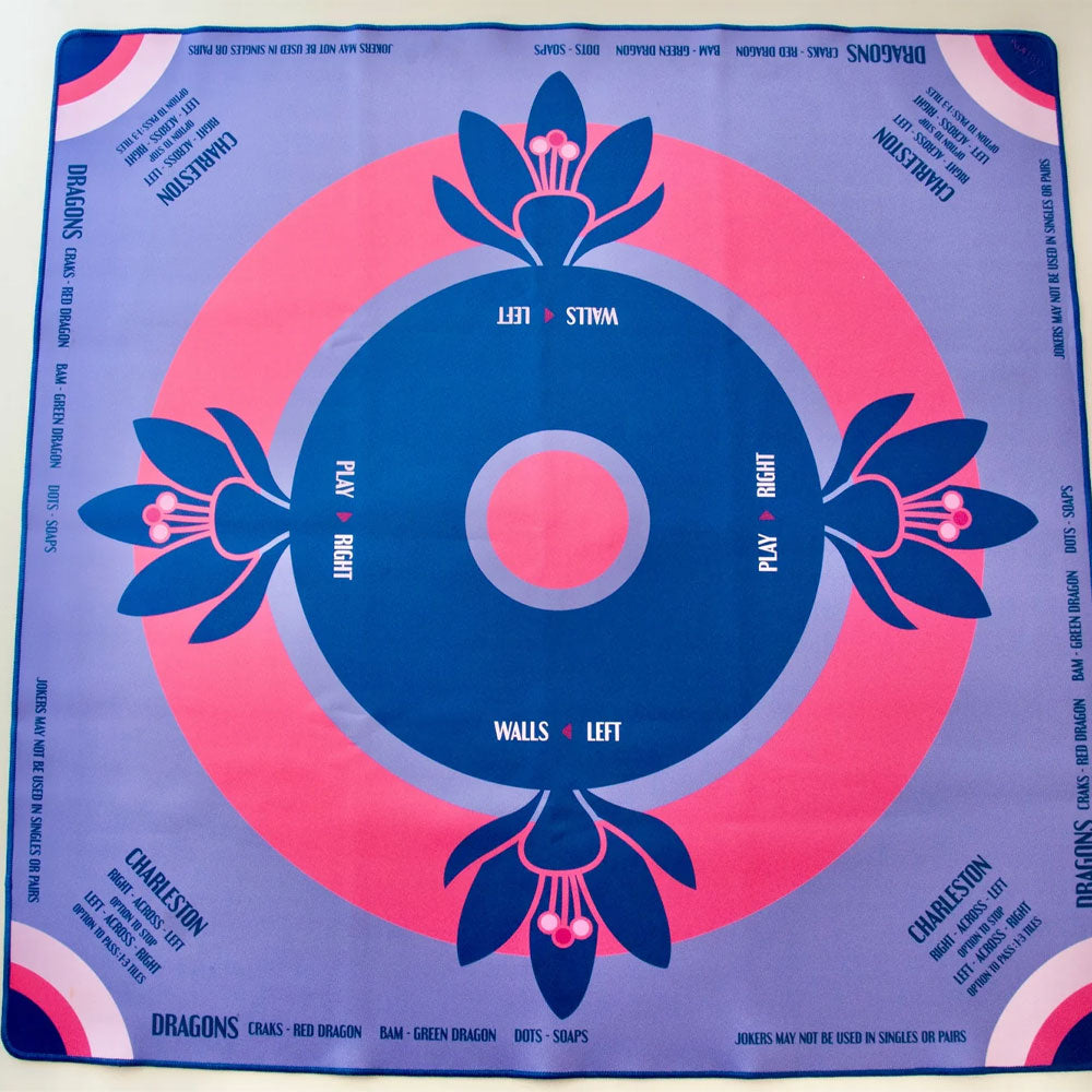 Lilac Preppy Soirée Mahjong Mat