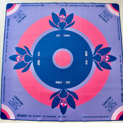 Lilac Preppy Soirée Mahjong Mat