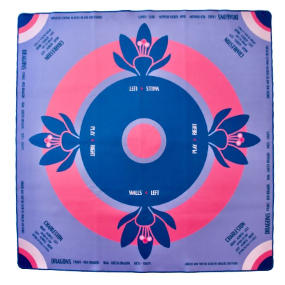 Lilac Preppy Soirée Mahjong Mat