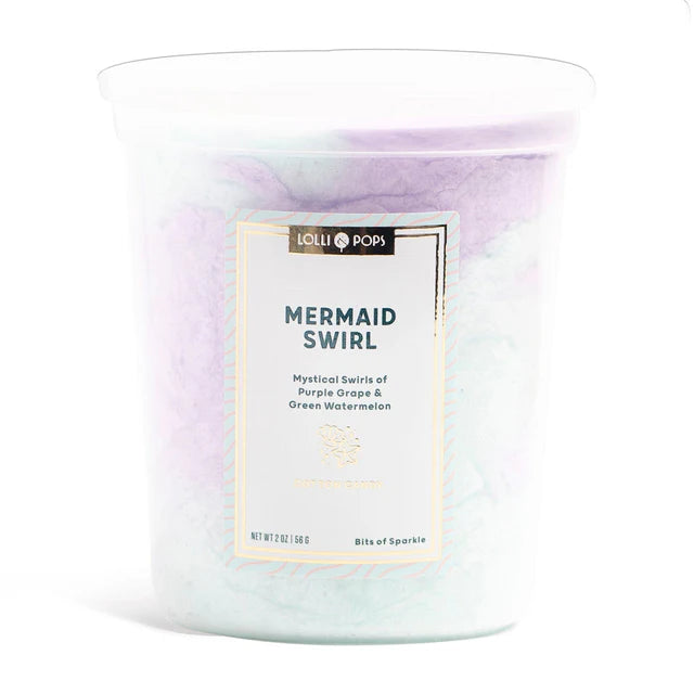 Mermaid Swirl Cotton Candy