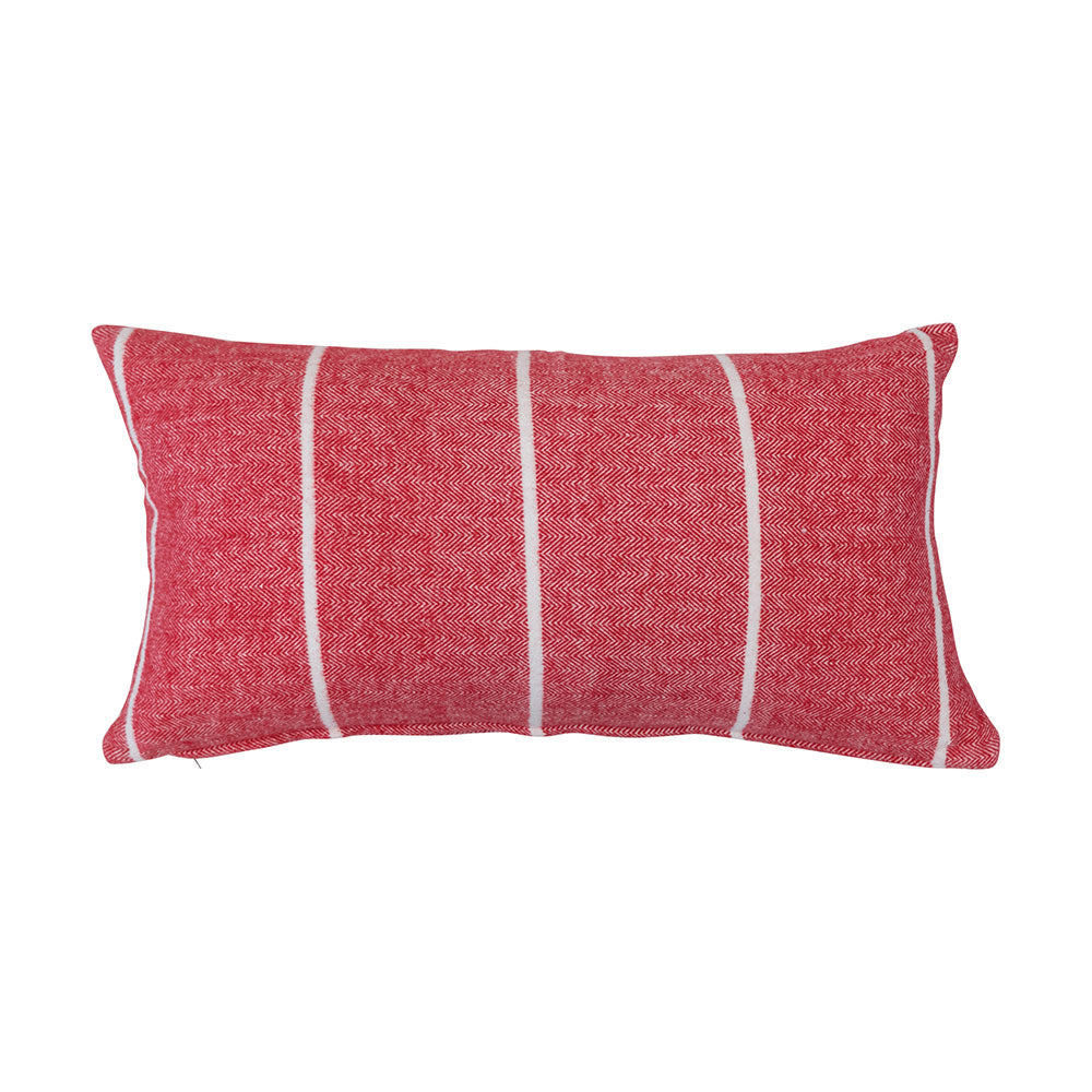 Brushed Cotton Flannel Lumbar Pillow