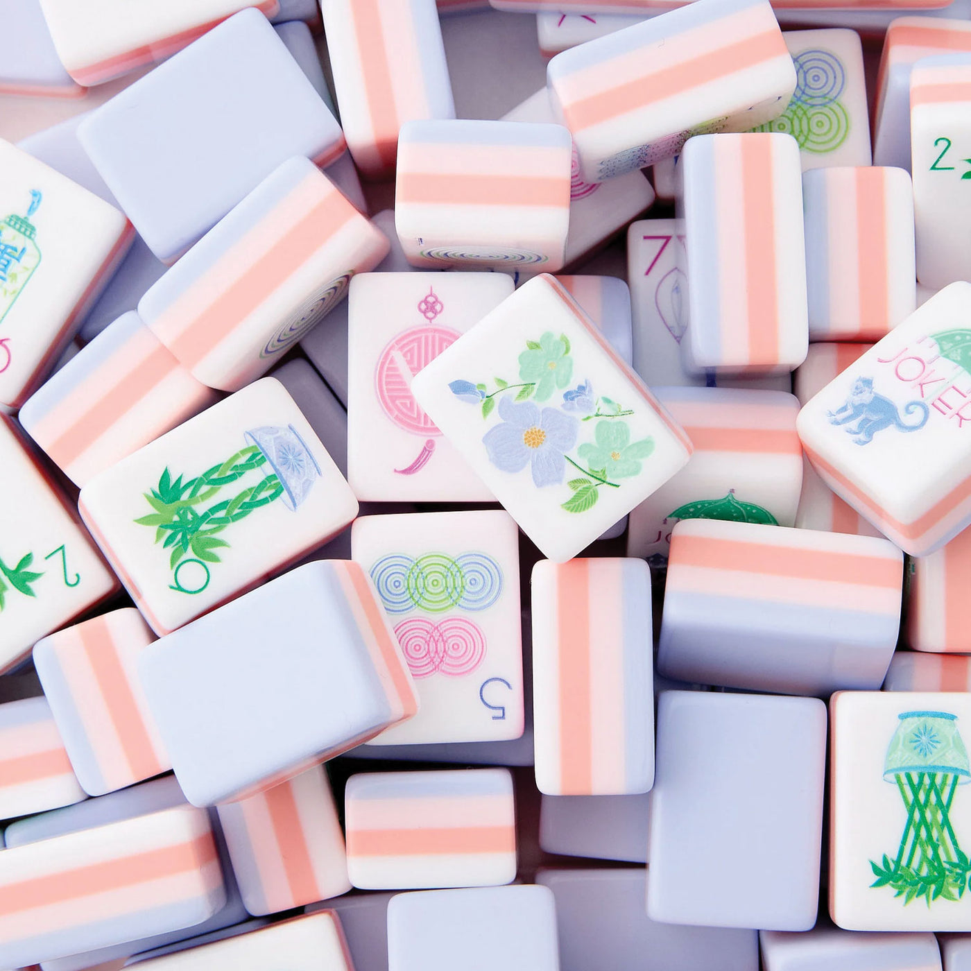 Luminaire Mahjong Tiles