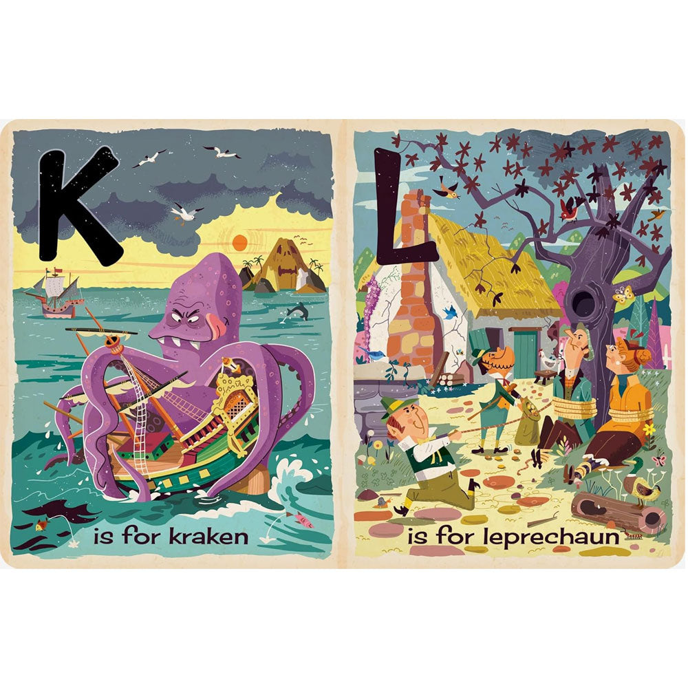 M is for Monsters Board Book