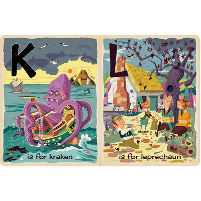 M is for Monsters Board Book