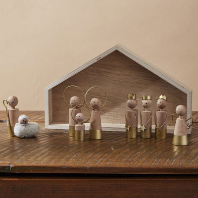 The Manger Nativity Scene