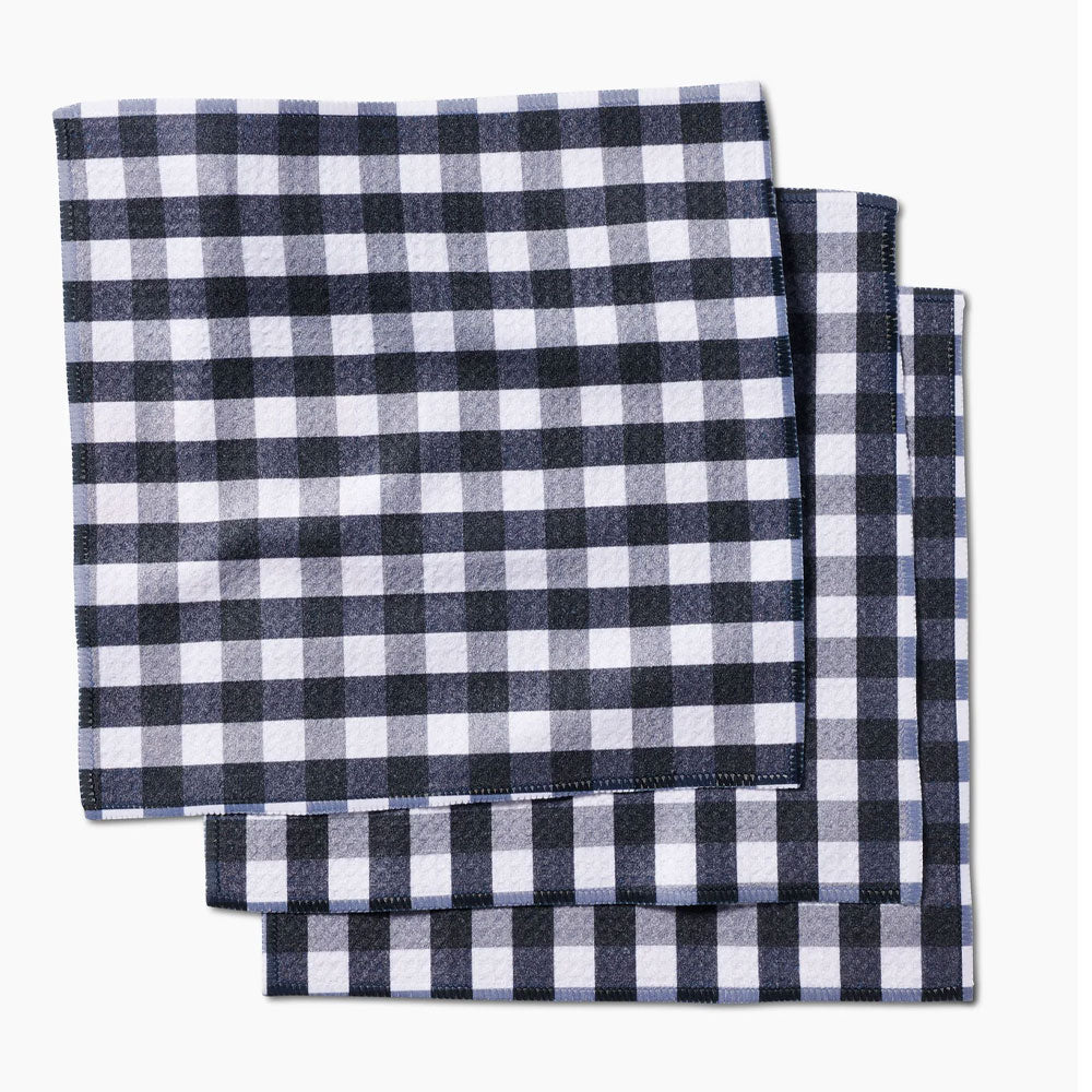 Midnight Flannel Dishcloth Set