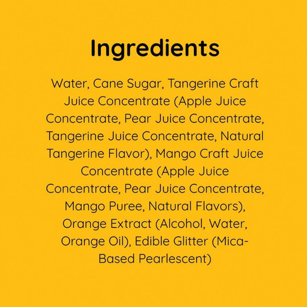 Glitter Mimosa Mixer 16oz