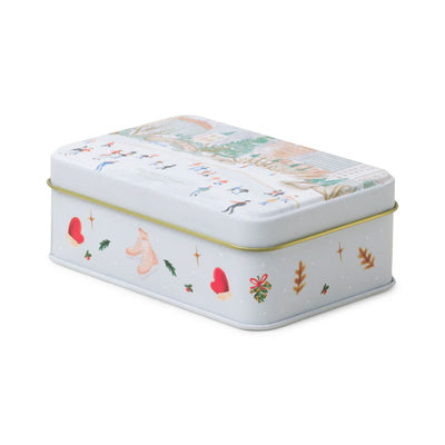 Mistletoe & Mint Candle Tin w/Mini Matches