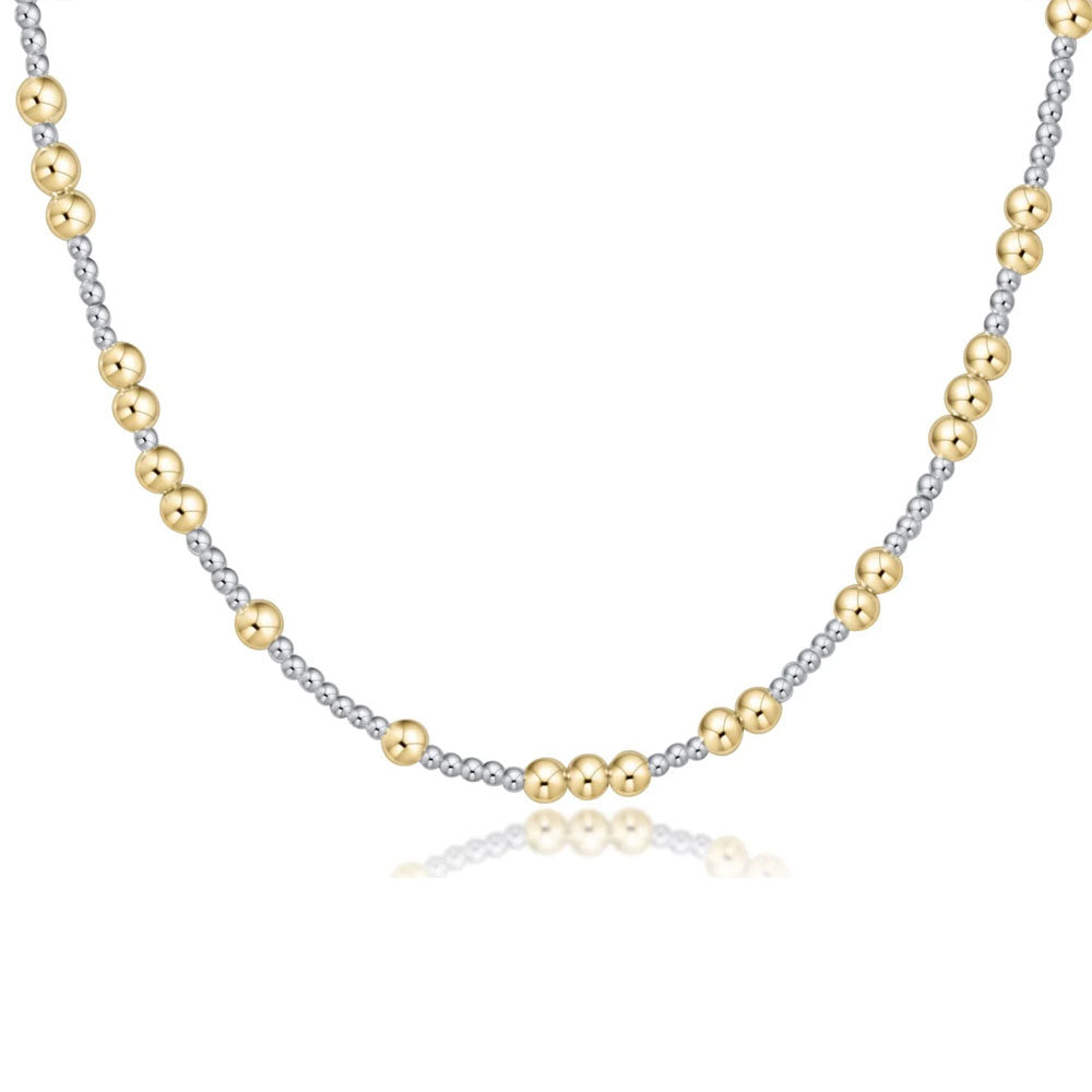 15" Choker Hope Unwritten 4mm - Mixed Metal