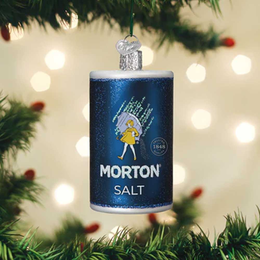 Morton Salt Canister Ornament