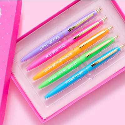 Motivational Pens (set of 5)