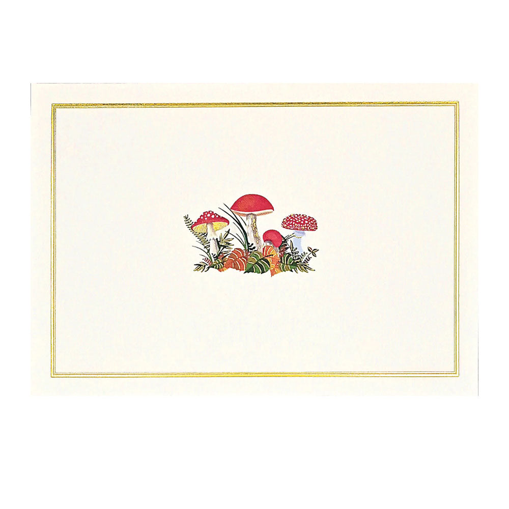Mushrooms Note Card