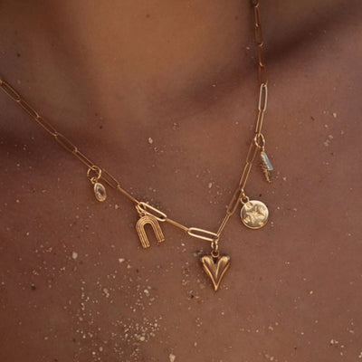Glossy Charm Chain