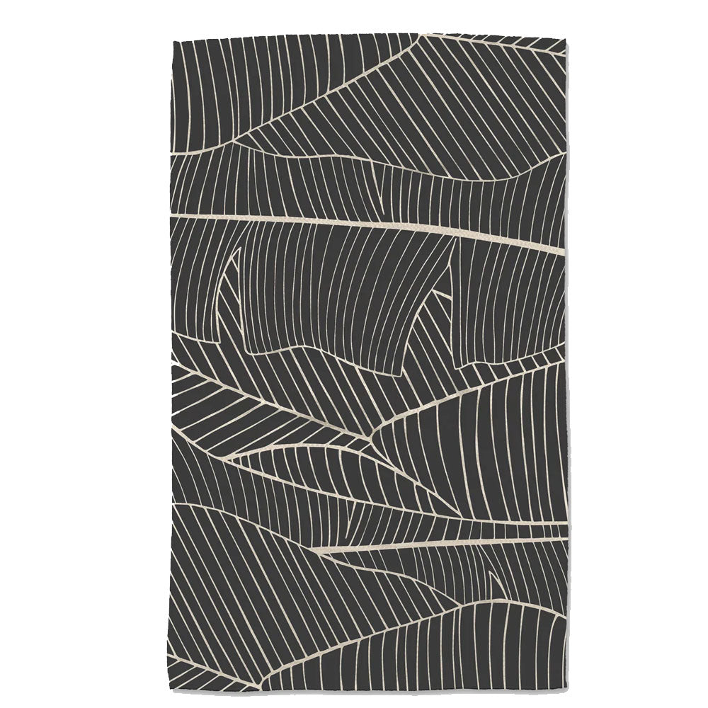 Neutral Palms Kitchen Tea Towel