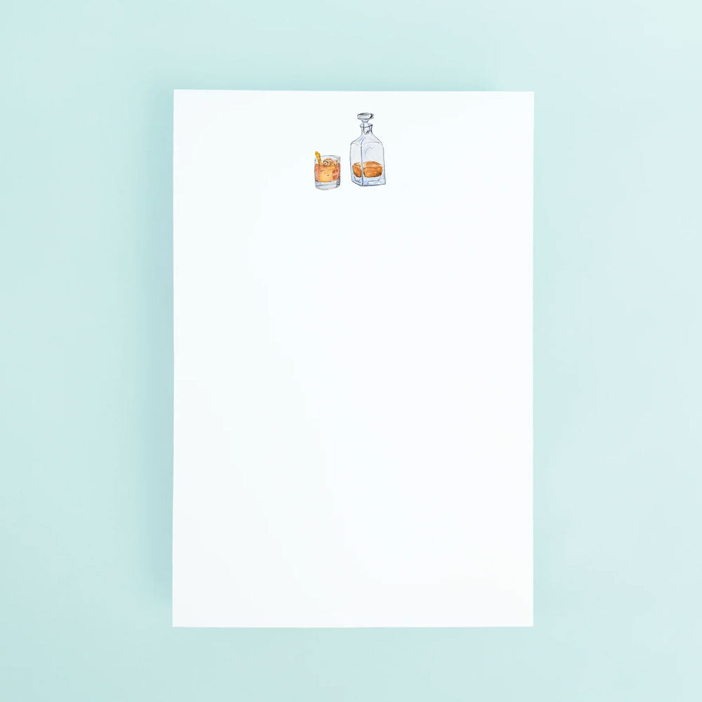 Double Old Fashioned Notepad
